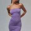 Wholesale 💯 Women's Out From Under Christina Bodycon Mini 👗 Dress Lavender 😀