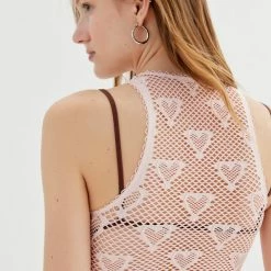 Brand new 🎁 Women's Out From Under Heartstopper Lace Seamless Bra Top Pink 😀 -Out From Under Shop unnamed file 103