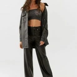 Coupon 🎉 Women's Out From Under Rouge Seamless Cutout Tube Top Charcoal ⌛ -Out From Under Shop unnamed file 108