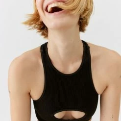 Coupon 🔥 Women's Out From Under Saturn Seamless Cutout Bra Top Black 👏 -Out From Under Shop unnamed file 120