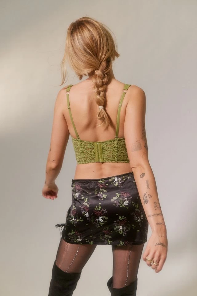 Best Sale π― Women's Out From Under Dark Romantic Convertible Corset Olive Green π 3 Best Sale π― Women's Out From Under Dark Romantic Convertible Corset Olive Green π - Image 3