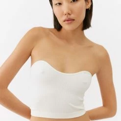 Deals ⭐ Women's Out From Under Lyonne Seamless Tube Top White 👏