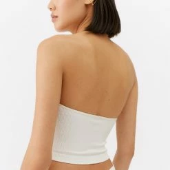 Deals ⭐ Women's Out From Under Lyonne Seamless Tube Top White 👏 -Out From Under Shop unnamed file 132