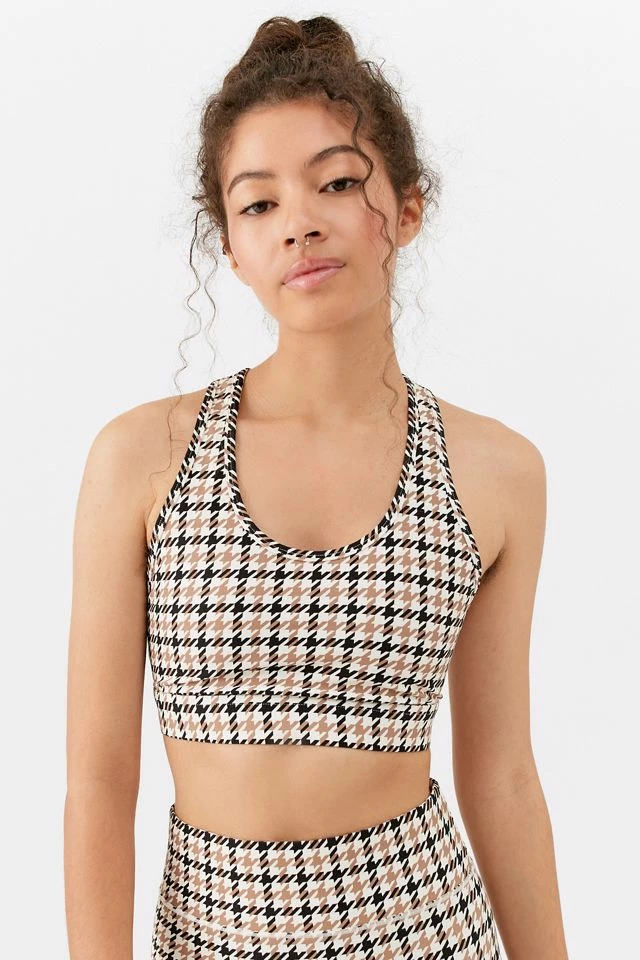 Outlet β¨ Women's All Access Front Row Houndstooth Sports Bra Houndstooth π₯° 1 Outlet β¨ Women's All Access Front Row Houndstooth Sports Bra Houndstooth π₯°