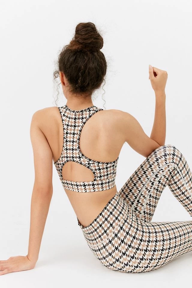 Outlet β¨ Women's All Access Front Row Houndstooth Sports Bra Houndstooth π₯° 2 Outlet β¨ Women's All Access Front Row Houndstooth Sports Bra Houndstooth π₯° - Image 2