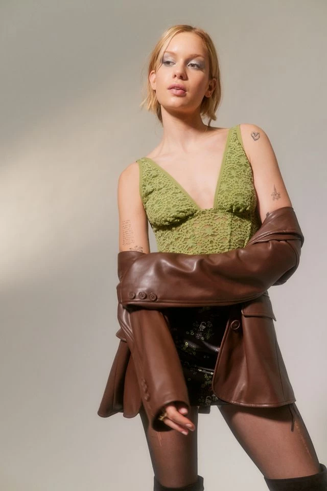 Best Sale π― Women's Out From Under Dark Romantic Convertible Corset Olive Green π 5 Best Sale π― Women's Out From Under Dark Romantic Convertible Corset Olive Green π - Image 5