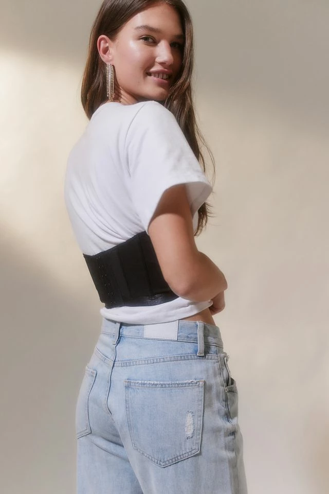 Budget ???? Women's Out From Under Bewitched Modern Mesh Corset Black ✨ 2 Budget ???? Women's Out From Under Bewitched Modern Mesh Corset Black ✨ - Image 2