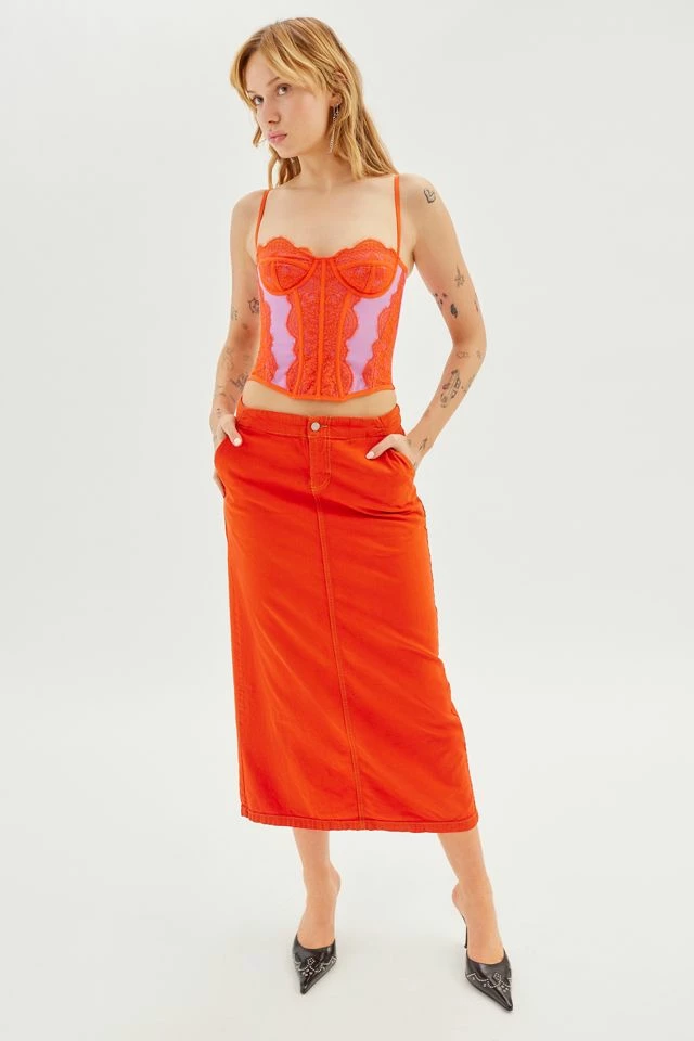 Coupon ???? Women's Out From Under Modern Love Corset Rust ???? 3 Coupon ???? Women's Out From Under Modern Love Corset Rust ???? - Image 3