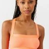 Cheapest ⭐ Women's Out From Under Trickshot Seamless Strappy Bra Top Orange 🎁