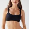 Best Sale ⌛ Women's Out From Under Riptide Seamless Ribbed Bralette Black 👍
