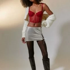 Brand new 🥰 Women's Kat The Label Femme Bustier Red 💯 -Out From Under Shop unnamed file 239