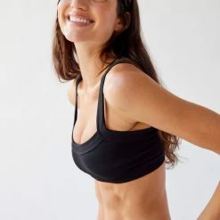 Best Sale ⌛ Women's Out From Under Riptide Seamless Ribbed Bralette Black 👍 -Out From Under Shop unnamed file 26