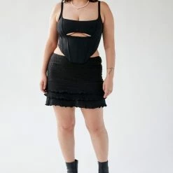 Hot Sale ✔️ Women's Out From Under Spitfire Mesh Cutout Corset Black ???? 6 Hot Sale ✔️ Women's Out From Under Spitfire Mesh Cutout Corset Black ???? -Out From Under Shop unnamed file 330