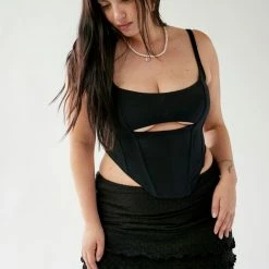 Hot Sale ✔️ Women's Out From Under Spitfire Mesh Cutout Corset Black ???? 7 Hot Sale ✔️ Women's Out From Under Spitfire Mesh Cutout Corset Black ???? -Out From Under Shop unnamed file 331