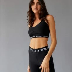 Discount ✨ Women's Year Of Ours Logo Bralette Black ⭐ -Out From Under Shop unnamed file 384