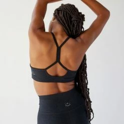 Best Sale ⌛ Women's Beyond Yoga Space-Dye Racerback Tank Top Black ❤️ -Out From Under Shop unnamed file 406