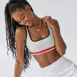 Flash Sale 🛒 Women's Splits59 Bianca TechFlex Classic Sports Bra White 👍