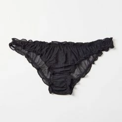 Coupon 🔥 Women's Out From Under Mesh Cheeky Undie Black 👍