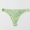 Discount 🔥 Women's Out From Under Micro Fusion Thong Yellow Fruit Mix 🌟