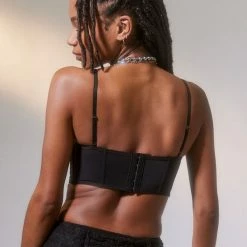 Discount 😍 Women's Out From Under Modern Love Ribcage Corset Black ✨ -Out From Under Shop unnamed file 57
