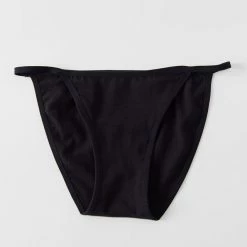 Top 10 ⭐ Women's Out From Under Simple Cotton String 👙 Bikini Black ⭐