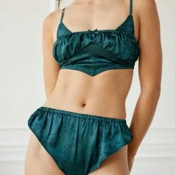 Cheapest 🛒 Women's Out From Under Maria Jacquard Shortie Teal ⌛