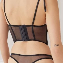 Coupon 🌟 Women's Kat The Label Vice Thong Black 🔔 -Out From Under Shop unnamed file 635