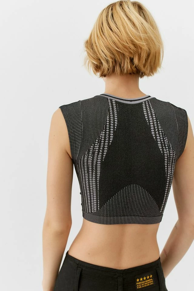 Outlet π Women's Out From Under Go For Gold Seamless Printed Top Washed Black βοΈ 3 Outlet π Women's Out From Under Go For Gold Seamless Printed Top Washed Black βοΈ - Image 3