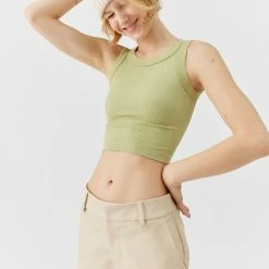 Promo 🔥 Women's Out From Under Perfect Strangers Seamless Top Light Green 👏 -Out From Under Shop unnamed file 73