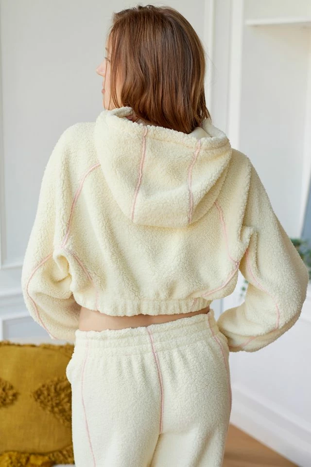 Out From Under Scarlet Sherpa Zip-Up Hoodie Sweatshirt Best reviews of ???? Women's Out From Under Scarlet Sherpa Zip-Up Hoodie Sweatshirt Cream ✨ -Out From Under Shop unnamed file 743