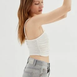 Cheap 🔥 Women's Out From Under Hope Square Neck Cami White 🧨