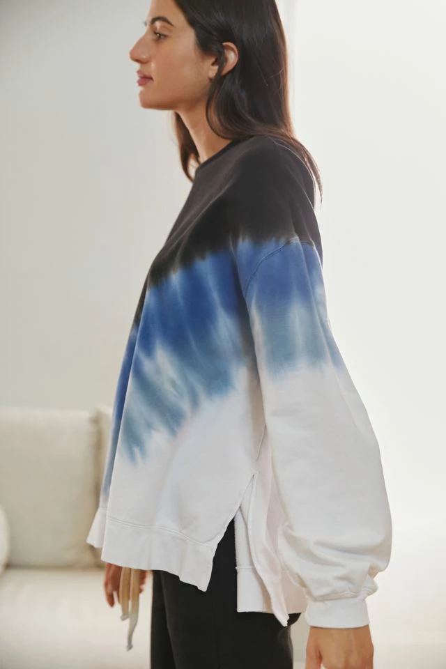 Best deal β¨ Women's Electric & Rose Erin Tie-Dye Pullover Sweatshirt Blue Multi Tie-Dye π 5 Best deal β¨ Women's Electric & Rose Erin Tie-Dye Pullover Sweatshirt Blue Multi Tie-Dye π - Image 5