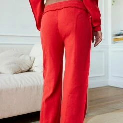 Deals ???? Women's Out From Under Arlo Fleece Sweatpant Red ???? -Out From Under Shop unnamed file 822