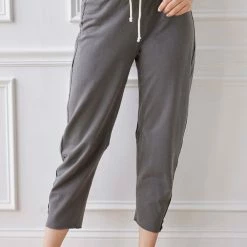Coupon ✨ Women's Out From Under Alyssa Cropped Sweatpant Charcoal Grey ✨