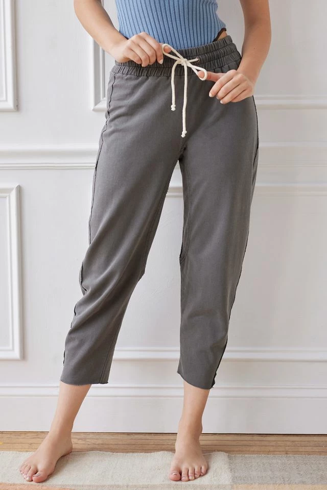 Coupon ✨ Women's Out From Under Alyssa Cropped Sweatpant Charcoal Grey ✨ 1 Coupon ✨ Women's Out From Under Alyssa Cropped Sweatpant Charcoal Grey ✨