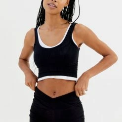 Best Sale π― Women's Out From Under V-Front Micro Bike Short Black π