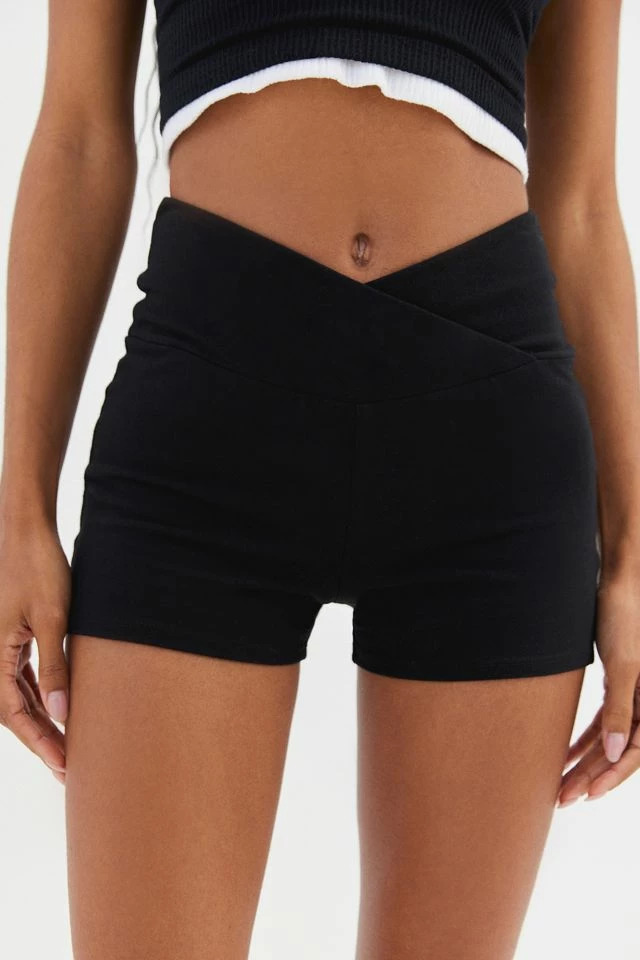 Best Sale ???? Women's Out From Under V-Front Micro Bike Short Black ???? 4 Best Sale ???? Women's Out From Under V-Front Micro Bike Short Black ???? - Image 4