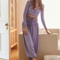 Best deal 🛒 Women's Out From Under Tyler Balloon Pant Burgundy 🔥