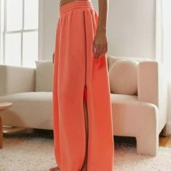 Best Sale ???? Women's Out From Under Zippy Wide Leg Pant Orange ???? -Out From Under Shop unnamed file 881