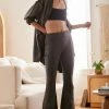 Best Pirce 😍 Women's Out From Under Aria Cargo Flare Pant Black ✔️