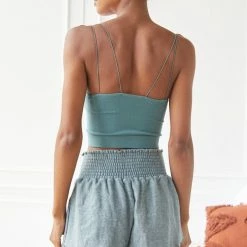 Deals 🧨 Women's Out From Under Smocked Short Slate Grey 😍 -Out From Under Shop unnamed file 928