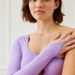 Cheapest 👏 Women's Out From Under Fantasy One-Shoulder Cutout Bodysuit Lilac 🤩 -Out From Under Shop unnamed file 964