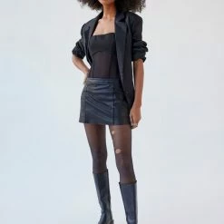 Flash Sale ⭐ Women's Out From Under Harlow Sheer Mesh Corset Bodysuit Black 💯 -Out From Under Shop unnamed file 970