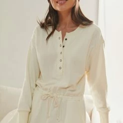 Buy ⭐ Women's Out From Under Blakely Jumpsuit Ivory ⌛