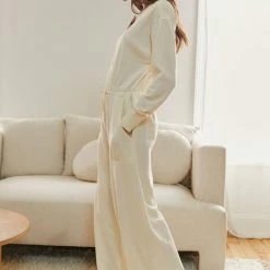 Buy ⭐ Women's Out From Under Blakely Jumpsuit Ivory ⌛ -Out From Under Shop unnamed file 987